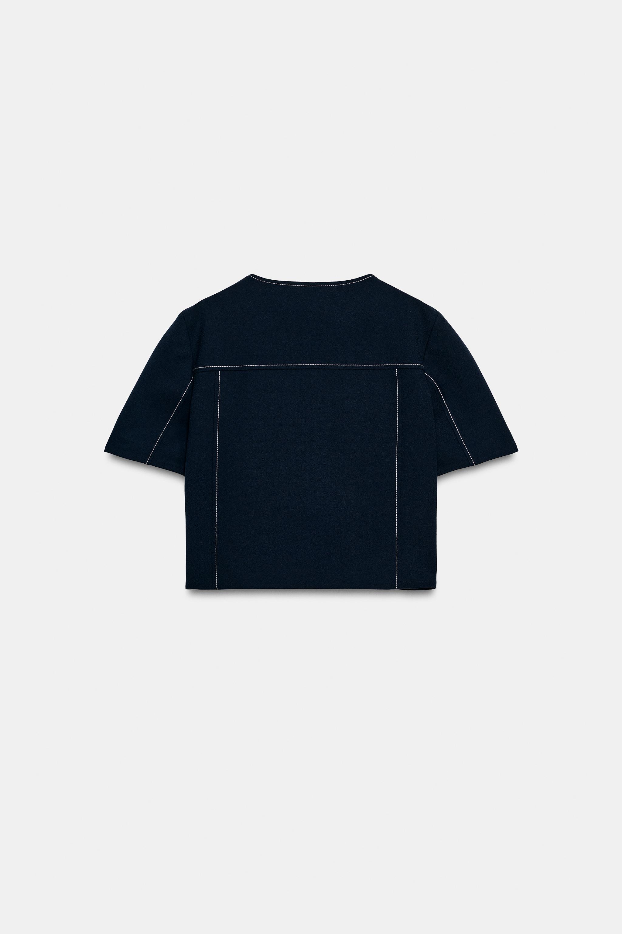 VESTE À MANCHES COURTES